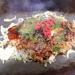 Okonomiyaki Yamanaka - 豚玉もだん（750円）2024年2月