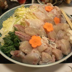 豆腐・湯葉料理　鶴家 - ふぐちり　これで４人前