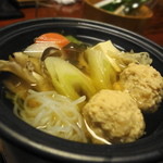 おちあいろう - 小なべ　軍鶏のつみれ鍋