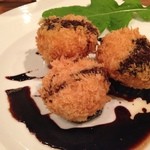 ビストロ フクモト - 2013/12/21　３回目　帆立フライ　￥１２００