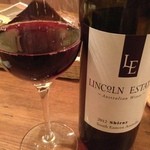 ビストロ フクモト - 2013/12/21　３回目　リンカーン　オーストラリア　シラーズ　￥２５００