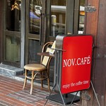 Nov. Cafe - 看板