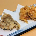 天成 - 天ぷら (まいたけ・鶏もも肉)