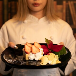 ★女性パティシエが作る一番人気『自家製生ショートケーキ』