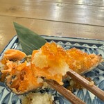 炉端とおでん 呼炉凪来 調布店 - 銀鮭のいくらおろしがけ