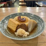炉端とおでん 呼炉凪来 調布店 - これが！お通しの御代わり自由のおでん！！