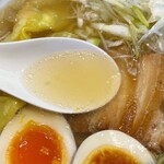 Shio kan - 特製塩らーめん 1050円