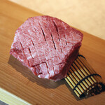 Yakiniku Daishouzan - 黒毛和牛厚切りタン塩