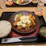 大戸屋 - 大戸屋風チキン南蛮定食ご飯大盛リ¥1010