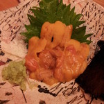 辰美寿し - 雲丹２０１３，１２