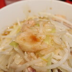 ラーメン二郎 - アブラ少し
