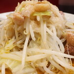 ラーメン二郎 - ヤサイ（そのまま）