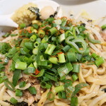 ラーメン二郎 - 青ネギ投下～♪