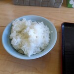 めんや縁 - ライス。100円。