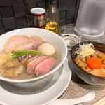 宍道湖しじみ中華蕎麦 琥珀 - 