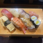 金太郎鮨 - ランチセットうどん1玉　1,000円
