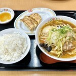 Gyouza No Oushou - 野菜煮込みラーメン　フェアセットB