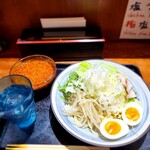 Karamaru - 広島つけ麺 並 950円。30辛