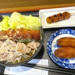 べんけい - 料理写真:うどんCセット1400円