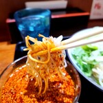 Karamaru - 東京ではあまり見かけない広島つけ麺だが好み。