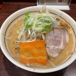 拉麺阿修羅 - 野菜もやし胡麻ラーメン　1020円