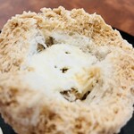 こひる庵 - 味見氷は中にもしっかりクリーム