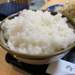 月小路 - ご飯は普通盛りでもボリューミー