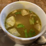 Kuta Bali cafe - スープ
