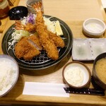Tonkatsu Sumita - 大海老ヒレかつ定食