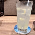 野良のまたたび - 自家製レモンサワー