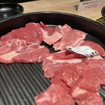 旭川成吉思汗 大黒屋 - 肩ロースを取ってしまったあとの大黒セット