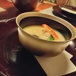 懐食みちば - ろくさん風　白味噌雑煮椀　海老芋　どんこ椎茸