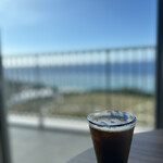 ヒルトン沖縄瀬底リゾート エグゼクティブラウンジ - 朝チェックアウト寸前でいただいたアイスコーヒーがまた良いんです。