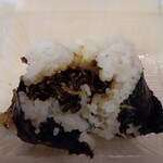 Onigiri Kafe Ume No - 生姜昆布中身