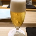 Sushi namba - 生ビール