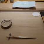 鮨 なんば - カウンター