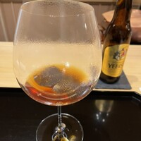 にくの匠 三芳 - コンソメスープに黒トリュフ