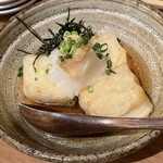 蕎麦居酒屋 彩海 - ジーマミ―豆腐の揚げ出し