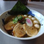 麺カフェ ひまわり - 辛い塩ラーメン