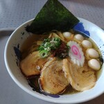 麺カフェ ひまわり - 辛い塩ラーメン