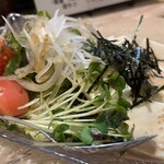 鳥塾 - 豆腐サラダ