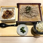 鰻せいろう 多幸う - うな重とそばセット（ざるそば）