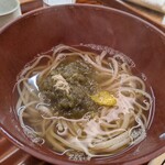 割烹 市川 - 温　かけそば