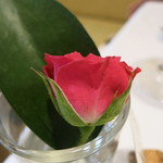 レストラン コバヤシ - 25年12月　テーブル上のお花