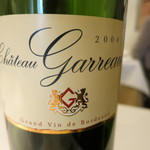 レストラン コバヤシ - 25年12月　Chateau Garreau Grand Vin de Bordeaux 2004