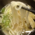 大牟田うどん店 - 麺は細麺フンワリツルッツル♪