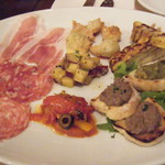 トラットリア クアクア - 前菜盛り合わせ