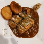 バルひげ - ビーフシチューカツ１１００円