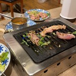 卓上レモンサワー 焼肉ホルモンたけ田 - 