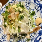 浜焼き海鮮居酒屋 大庄水産 - ねぎまみれ冷奴400